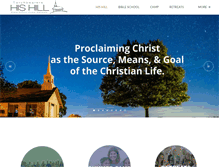 Tablet Screenshot of hishill.org